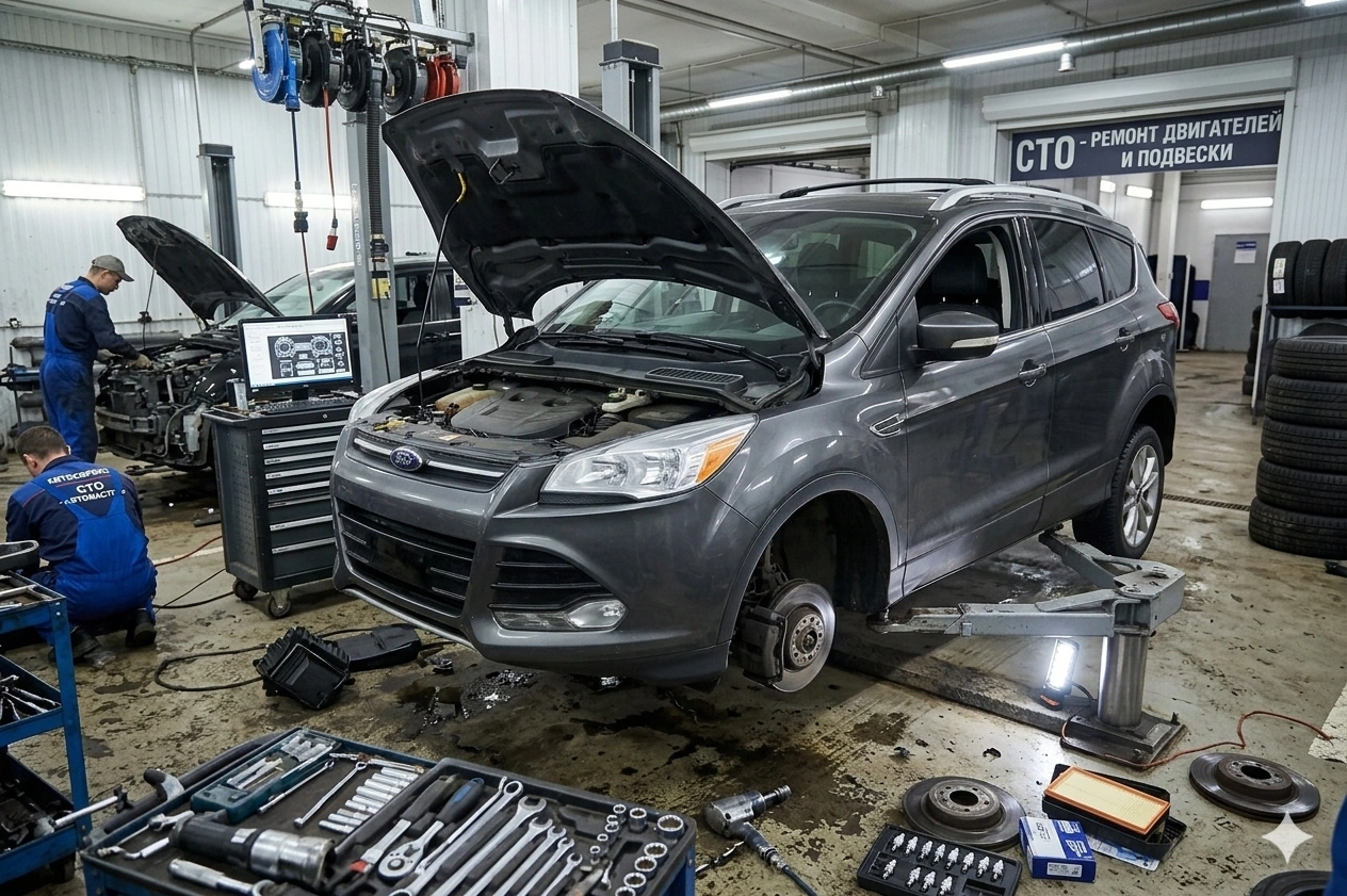 Ремонт Ford Escape (2014) по гарантии в Гродно | ДрайвПолюс