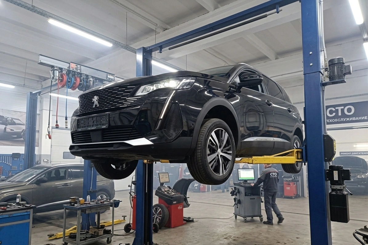 Замена масляного насоса и поддона Peugeot 5008 (2021) в Минске | ДрайвПолюс