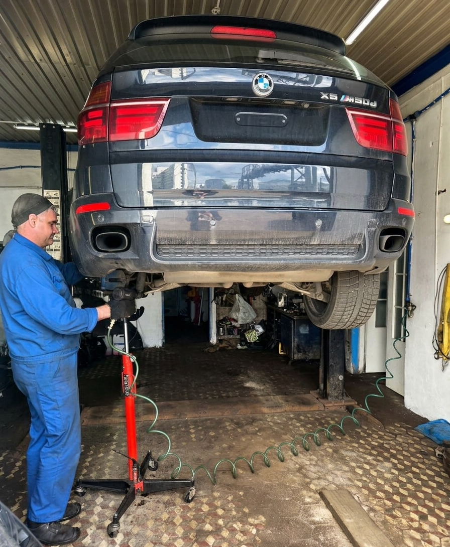 Ремонт турбины BMW X5 (2010) по гарантии в Минске | ДрайвПолюс