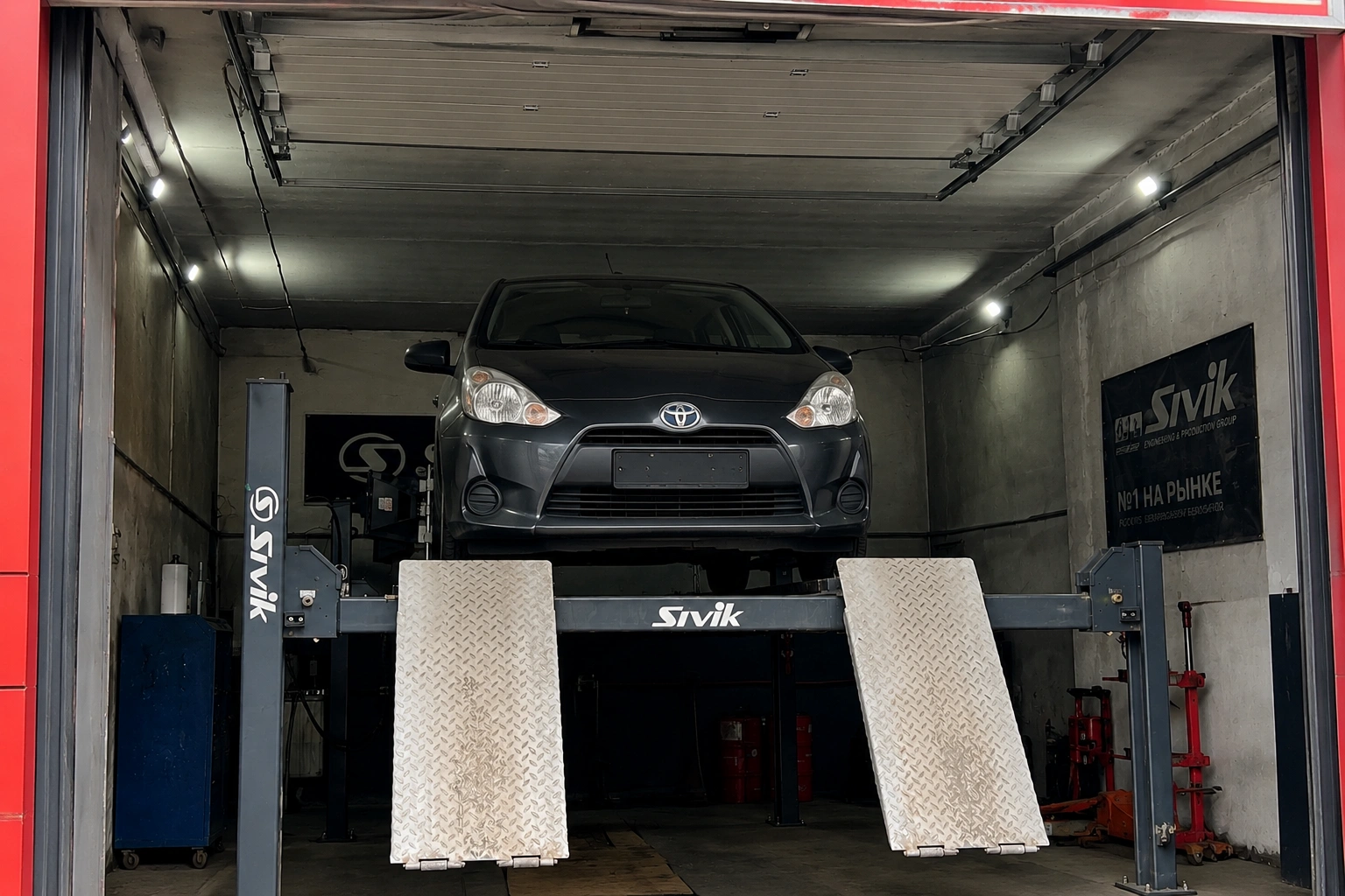 Ремонт Toyota Yaris (2009) в Могилеве по гарантии Драйв-PRO